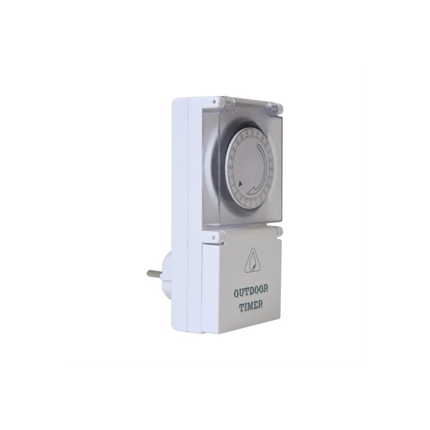 Vonkajší časový spínač mechanický denný 16A/230V IP44