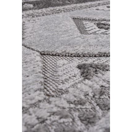 Vonkajší koberec CHIARA 120x170 cm sivý