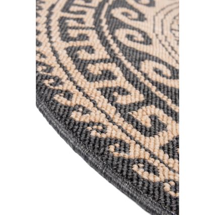 Vonkajší koberec DELMAR 80 cm hnedá/béžová