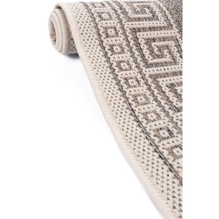 Vonkajší koberec EXPRESS NEW OUTDOOR 80x150 cm sivá/béžová