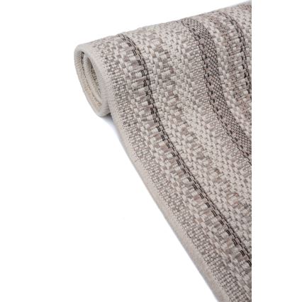 Vonkajší koberec ORIA 70x140 cm, sivý