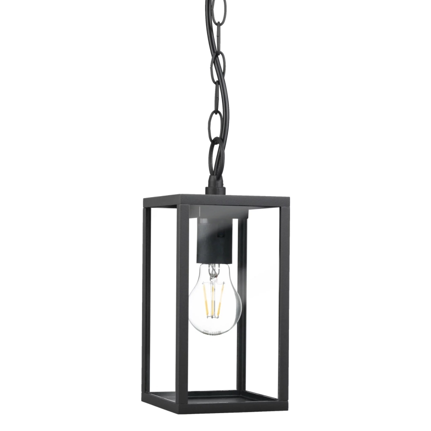 Vonkajší luster MALMO 1xE27/15W/230V čierna