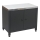 Vonkajší modul – skrinka pod gril 80x47x69 cm, čierna/nerezová oceľ