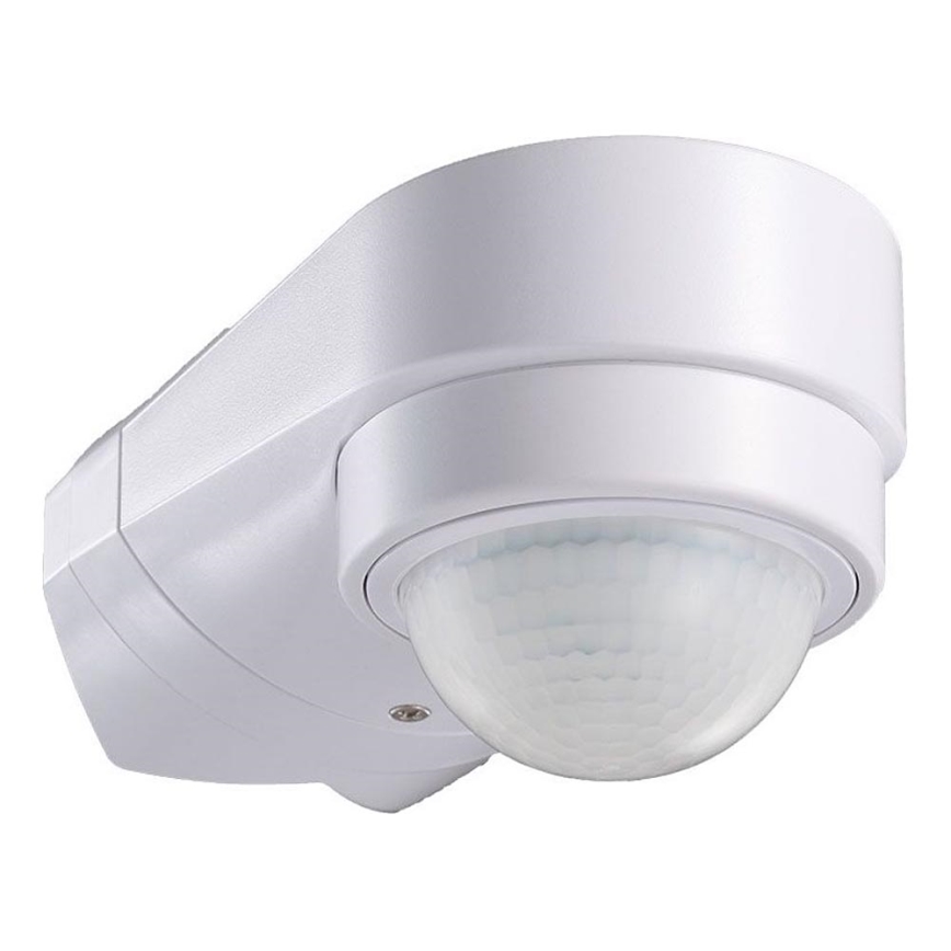 Vonkajší senzor pohybu infračervený 240° 600W/230V IP65 biela