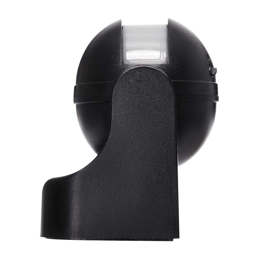 Vonkajší senzor pohybu PIR B 180° 1200W/230V IP44 čierna