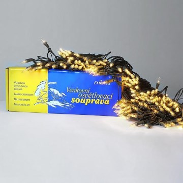 vonkajší svetelný reťaz 80x1,5V/0,07A/27m IP44