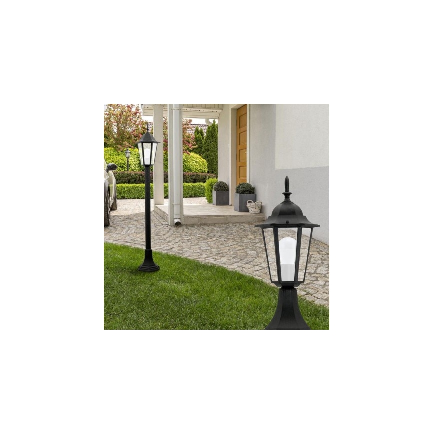 Vonkajšia lampa 1xE27/20W/230V IP43 96,5 cm čierna