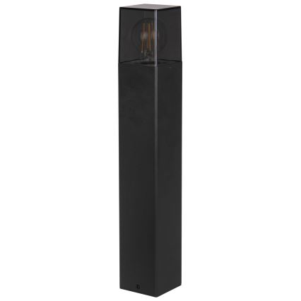 Vonkajšia lampa 1xE27/40W/230V IP44 50 cm čierna/dymová