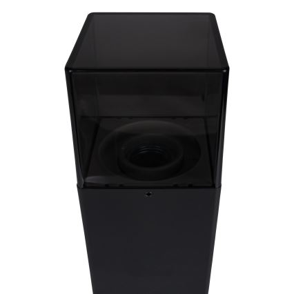 Vonkajšia lampa 1xE27/40W/230V IP44 50 cm čierna/dymová