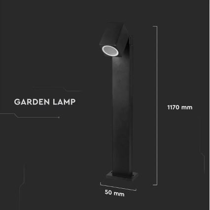 Vonkajšia lampa 1xGU10/35W/230V IP44