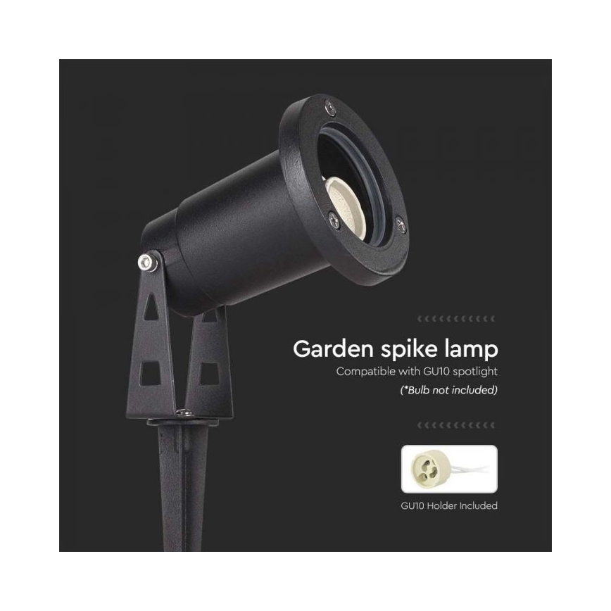 Vonkajšia lampa 1xGU10/35W/230V IP65