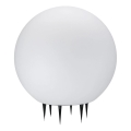 Vonkajšia lampa ARGENTO 1xE27/15W/230V pr. 50 cm IP65 biela