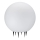 Vonkajšia lampa ARGENTO 1xE27/15W/230V pr. 50 cm IP65 biela