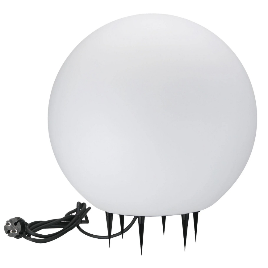 Vonkajšia lampa ARGENTO 1xE27/15W/230V pr. 50 cm IP65 biela