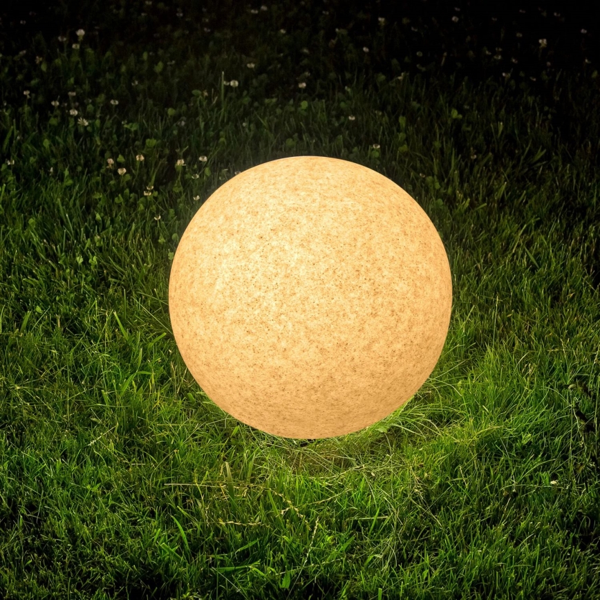 Vonkajšia lampa ARGENTO 1xE27/15W/230V pr. 50 cm IP65 šedá