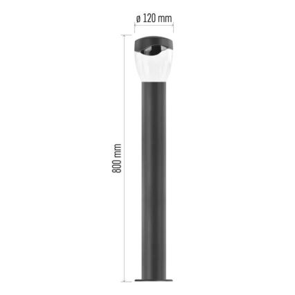 Vonkajšia lampa ARTEO 1xE27/15W/230V IP44 80 cm