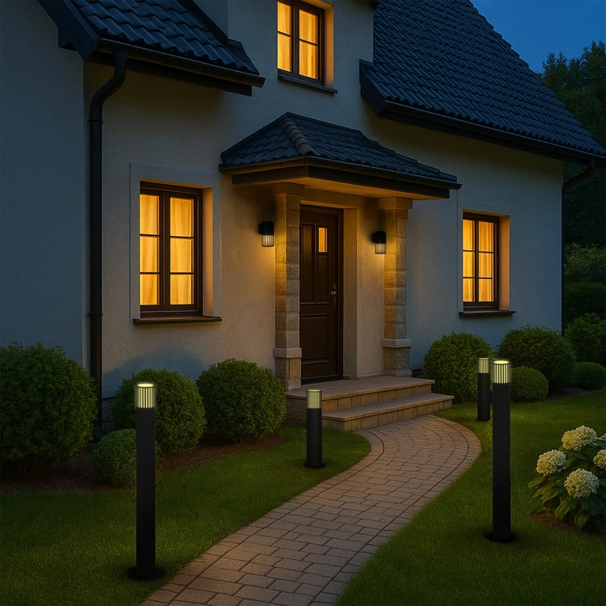 Vonkajšia lampa KUUSAMO 1xE27/20W/230V 74 cm IP54 antracit