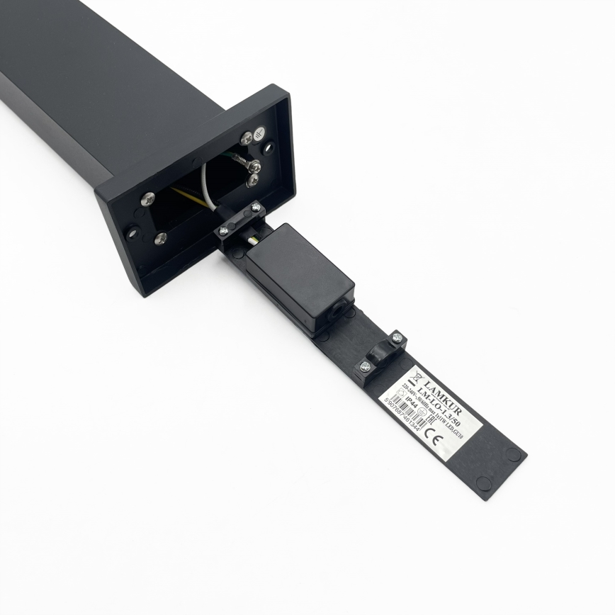 Vonkajšia lampa LANTHEA 1xGU10/11W/230V IP44 50 cm čierna