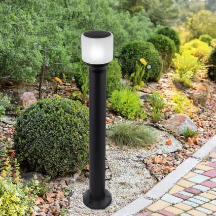 Vonkajšia lampa MADRID 1xE27/12W/230V 80 cm IP44 čierna
