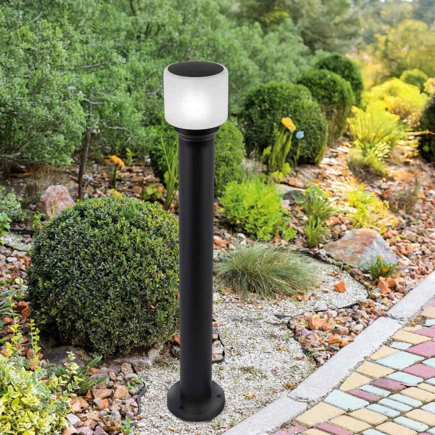 Vonkajšia lampa MADRID 1xE27/12W/230V 80 cm IP44 čierna
