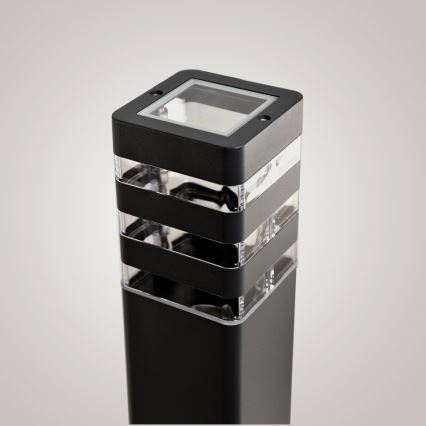 Vonkajšia lampa SANTA 1xE27/60W/230V 50 cm IP54 čierna