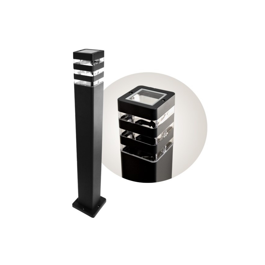 Vonkajšia lampa SANTA 1xE27/60W/230V IP54 79,5 cm čierna