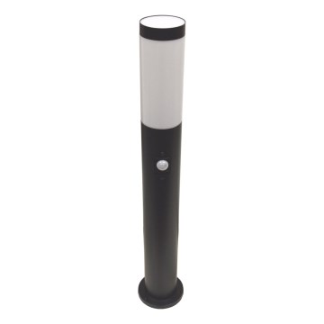 Vonkajšia lampa so senzorom LOPPA 1xE27/60W/230V 65 cm IP44 antracit