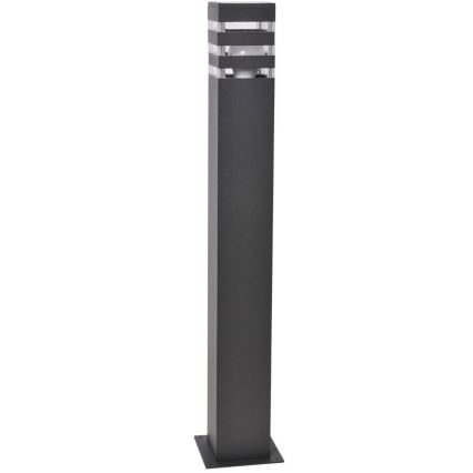 Vonkajšia lampa so senzorom TEKSAS 1xE27/12W/230V IP44 74 cm antracit