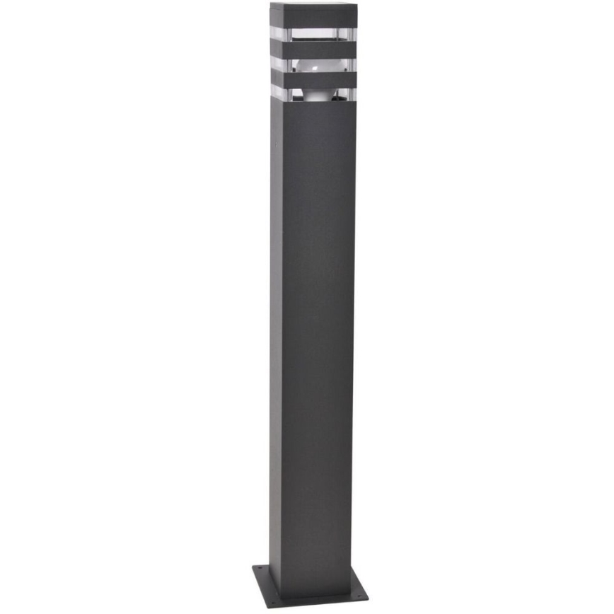 Vonkajšia lampa so senzorom TEKSAS 1xE27/12W/230V IP44 74 cm grafit