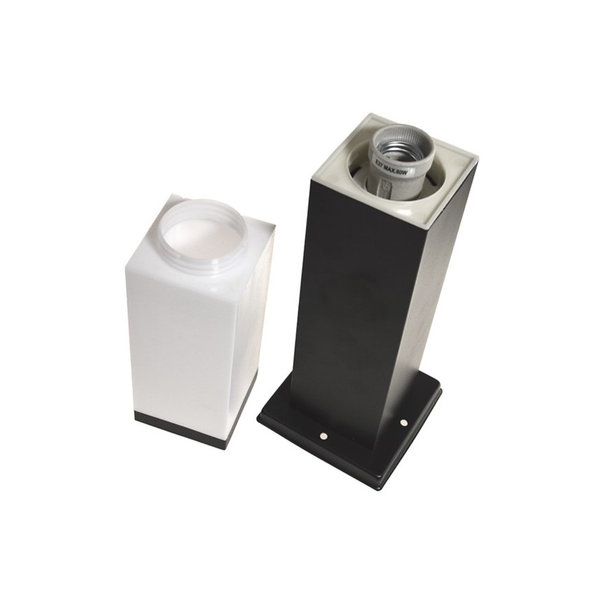 Vonkajšia lampa SOPPA 1xE27/60W/230V IP44 65 cm čierna