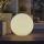 Vonkajšia lampa STONO 1xE27/15W/230V priemer 20 cm IP65 biela