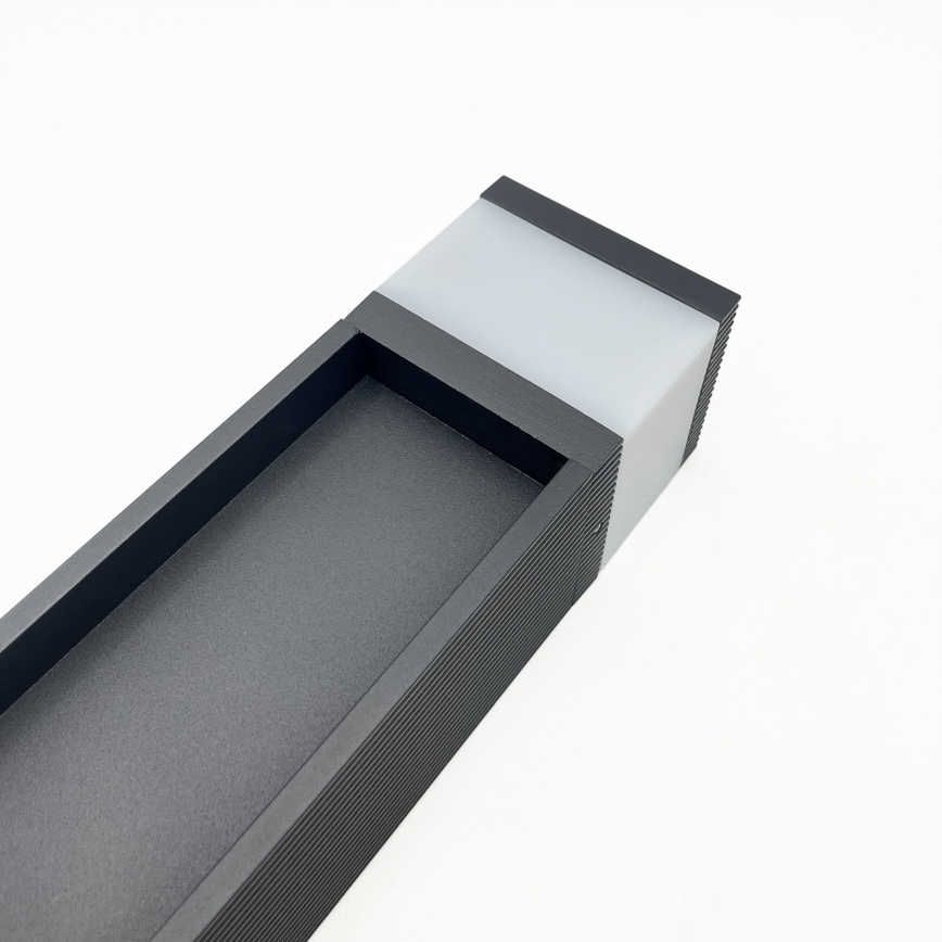 Vonkajšia lampa VESPER 1xG9/5W/230V IP44 80 cm čierna