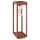 Vonkajšia lampa VIMO 1xE27/15W/230V 50 cm IP44 medená