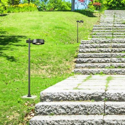 Vonkajšia LED lampa LED/7W/230V 4000K IP65 čierna 102 cm