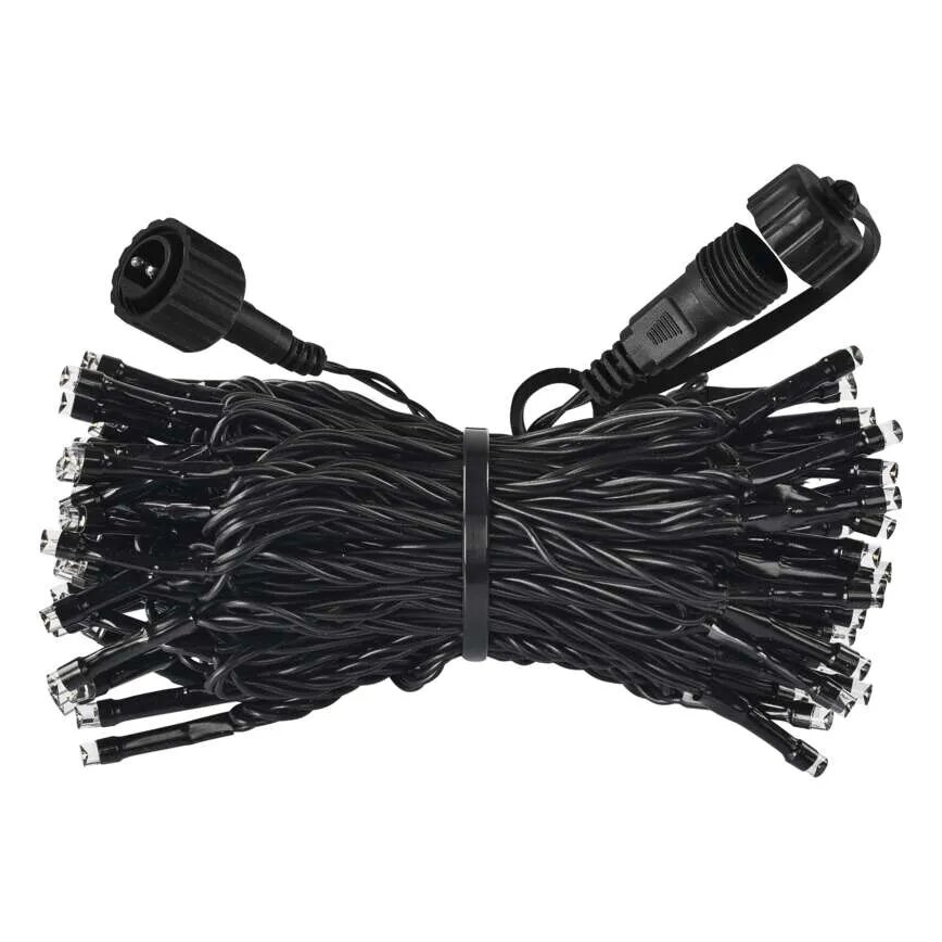 Vonkajšia LED svetelná reťaz 50×LED/5 m IP44 teplá biela