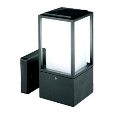 Vonkajšia nástenná lampa 1xE27/12W/230V IP44 antracit