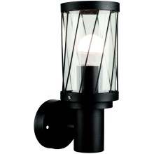 Vonkajšia nástenná lampa 1xE27/15W/230V IP44 čierna