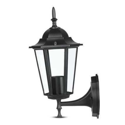 Vonkajšia nástenná lampa 1xE27/40W/230V IP44 čierna