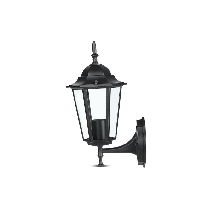 Vonkajšia nástenná lampa 1xE27/40W/230V IP44 čierna