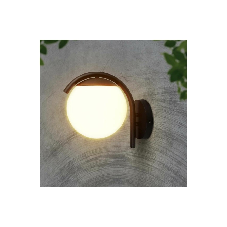 Vonkajšia nástenná lampa 1xE27/60W/230V IP44 čierna