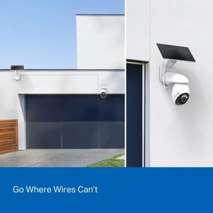 Vonkajšia solárna kamera IP65 Wi-Fi