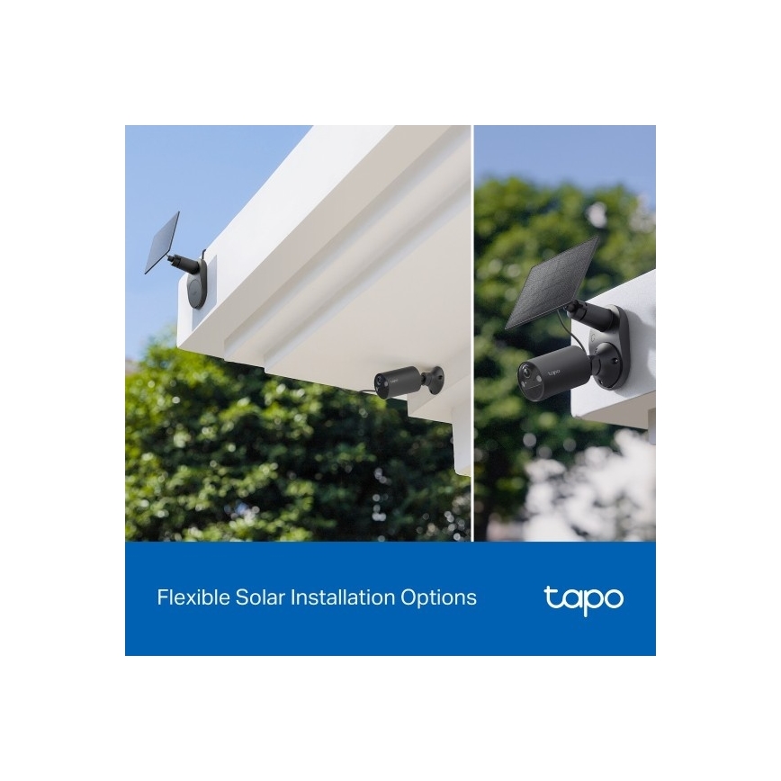 Vonkajšia solárna Wi-Fi kamera IP65