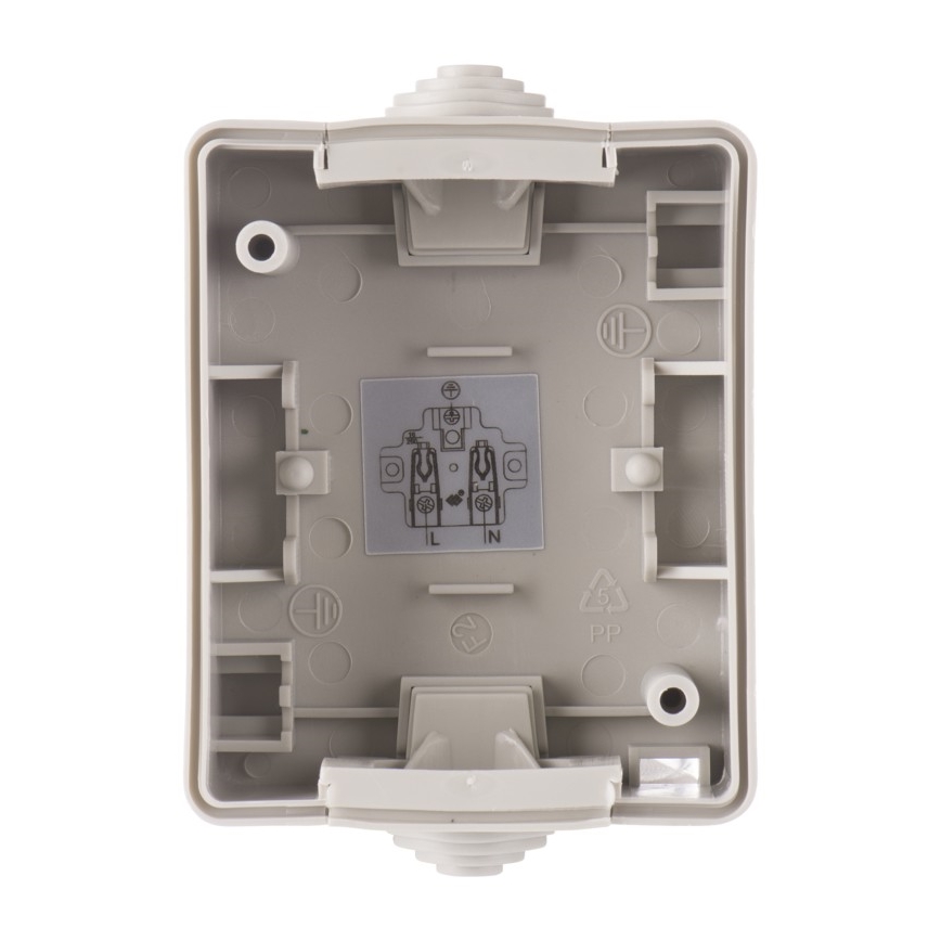 Vonkajšia zásuvka FRENCH 250V/16A IP54