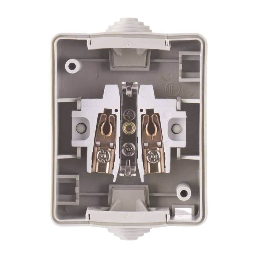 Vonkajšia zásuvka SCHUKO 250V/16A IP44