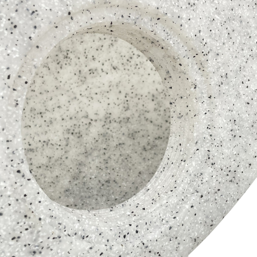 Vonkajšie dekoračné svietidlo LUMISTONE 1xE27/15W/230V IP65 priemer 31,8 cm