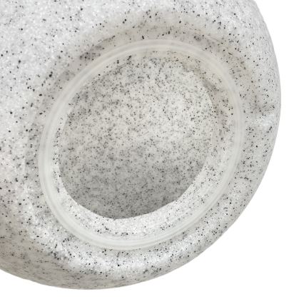 Vonkajšie dekoračné svietidlo LUMISTONE 1xE27/15W/230V IP65 priemer 38 cm