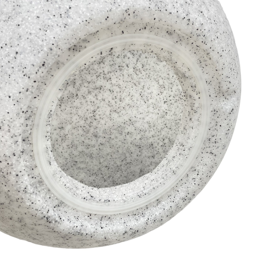 Vonkajšie dekoračné svietidlo LUMISTONE 1xE27/15W/230V IP65 priemer 38 cm