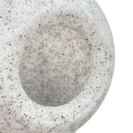 Vonkajšie dekoratívne svietidlo LUMISTONE 1xE27/15W/230V IP65, priemer 28 cm