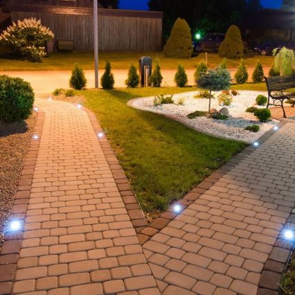 Vonkajšie nájazdové svietidlo COMETA 1xGU10/50W/230V IP65