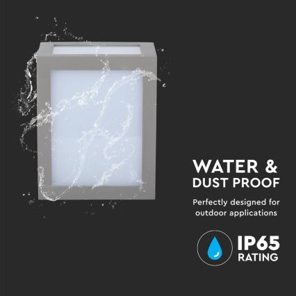 Vonkajšie nástenné LED svietidlo LED/12W/230V 4000K IP65